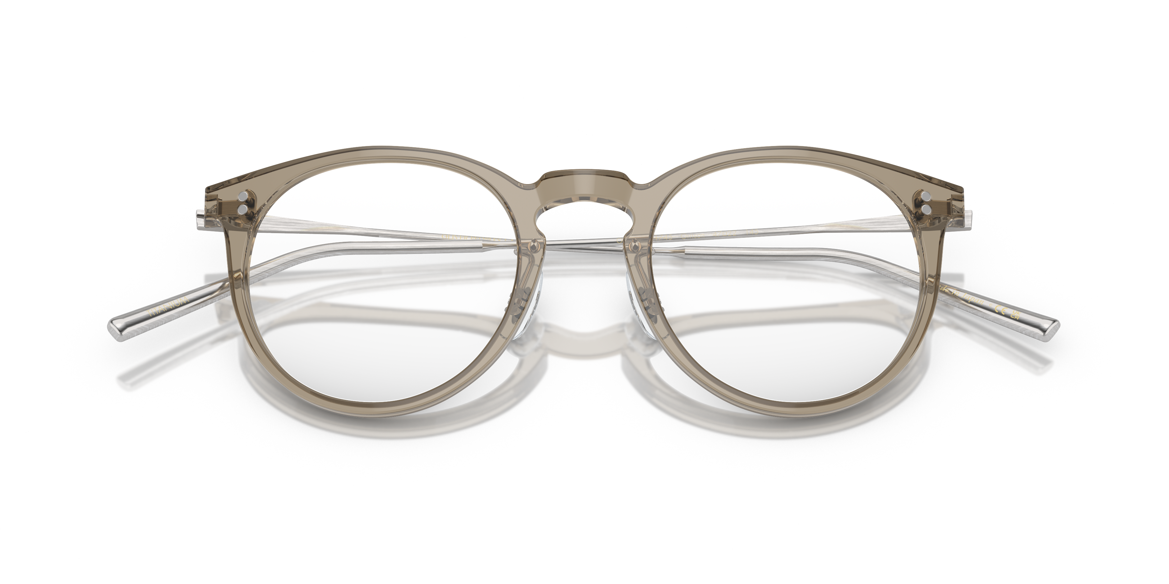Oliver Peoples Unisex Oliver Peoples OV5544 ORRISON 1745 Montature da vista Acetato Verde Trasparente Pantos Normale