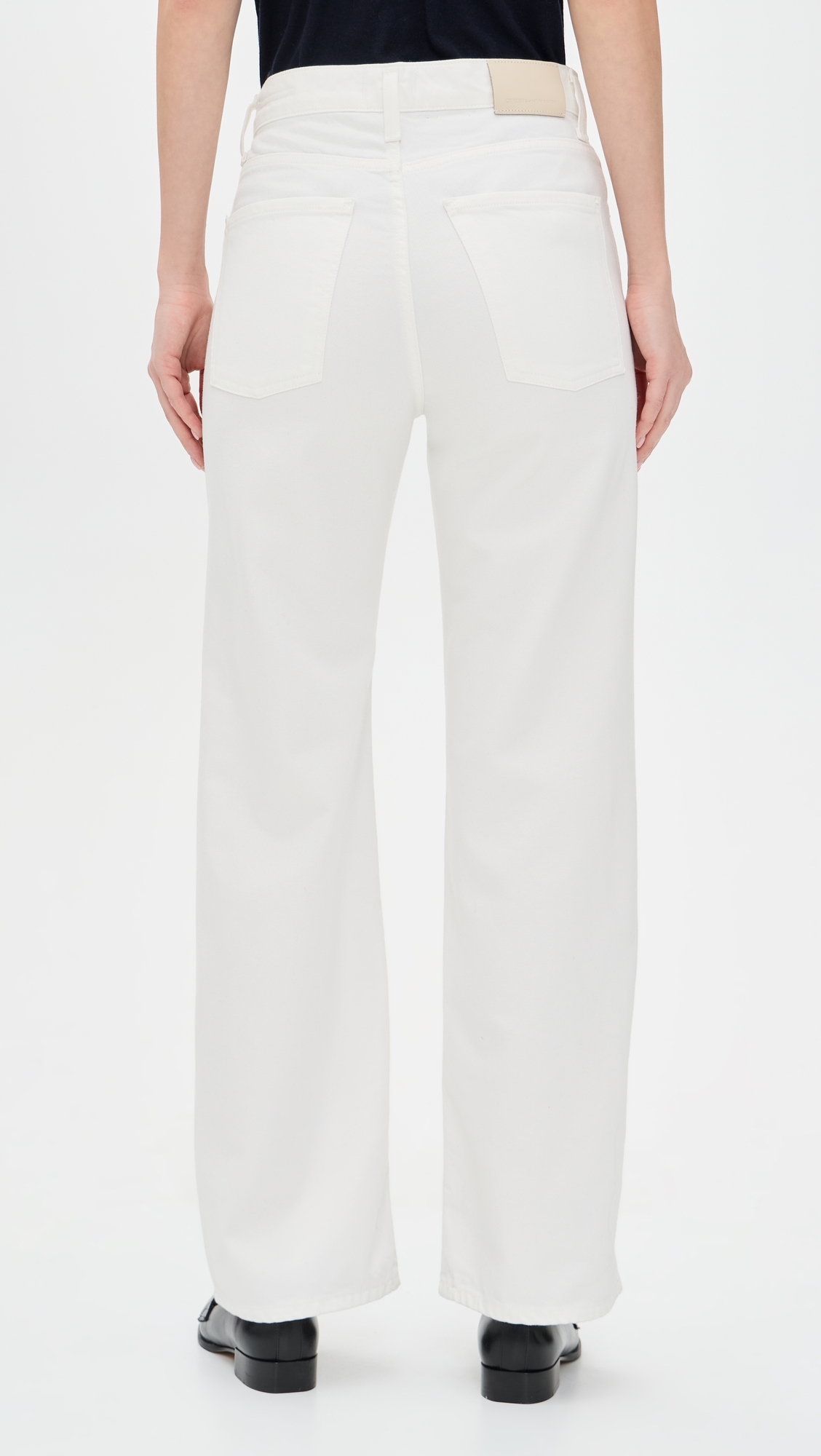 Annina Straight Leg Jeans Soft White