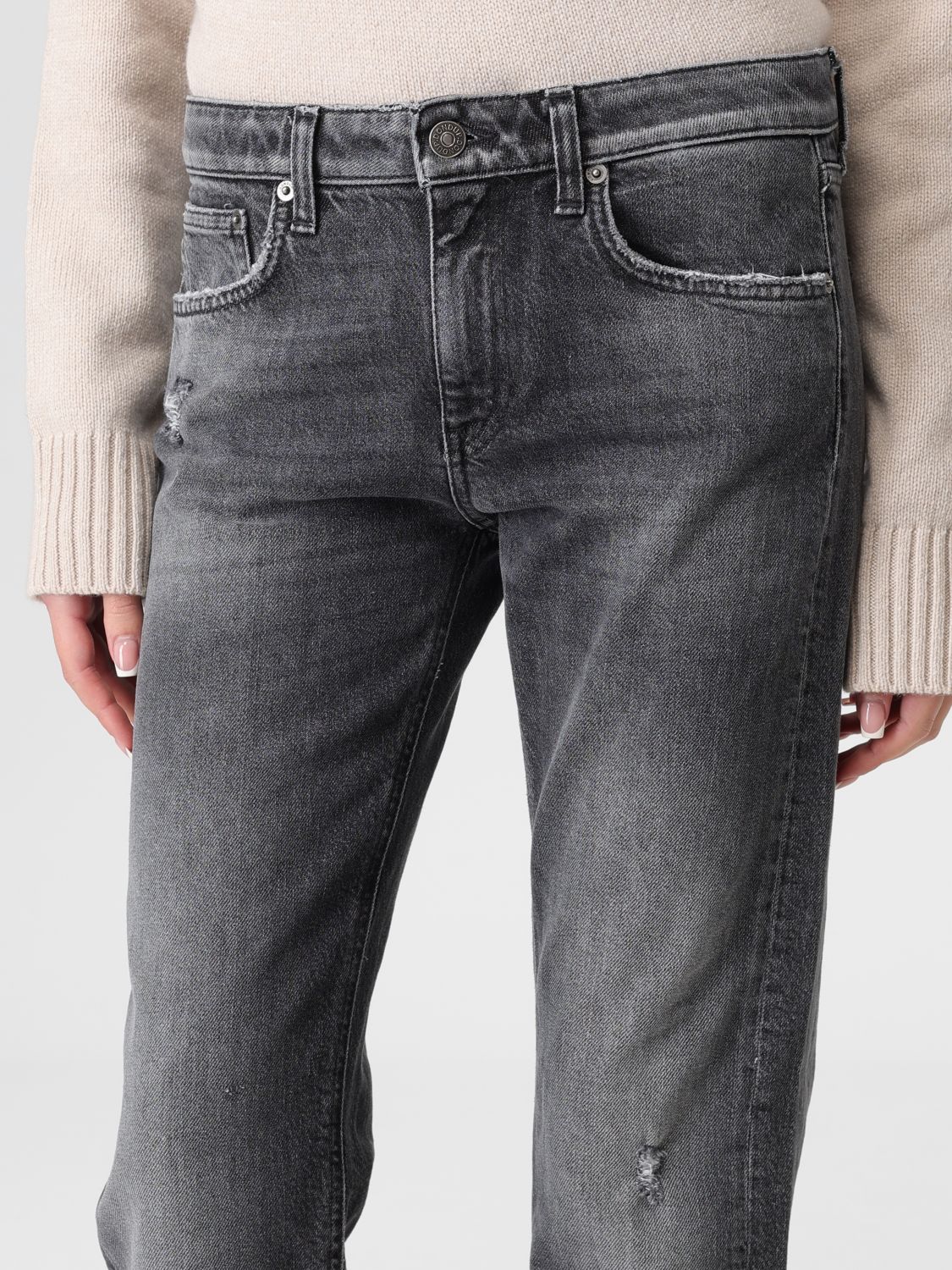 Jeans Woman color Black