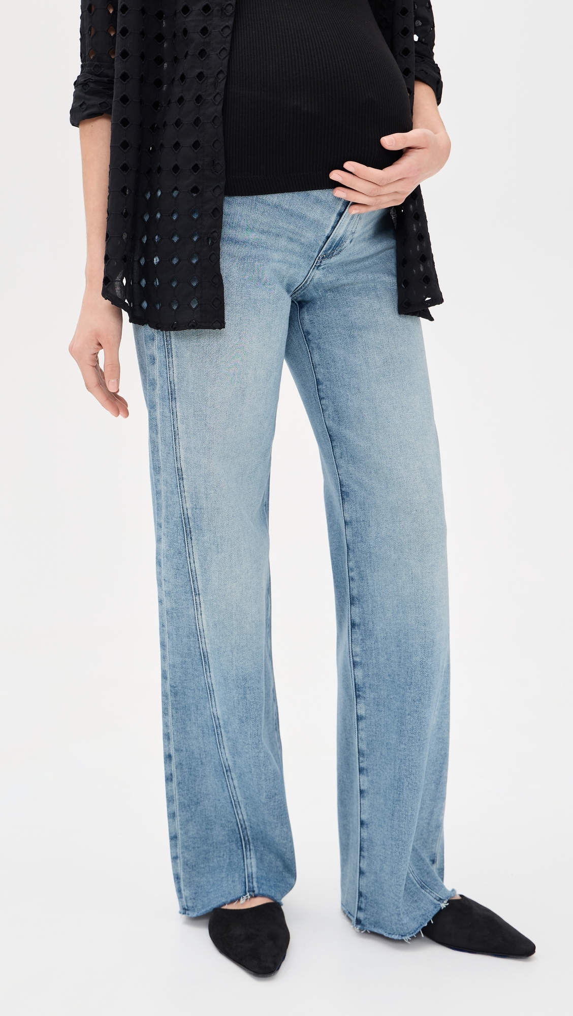 Anessa Maternity with Twisted Outseam Jeans Explorer
