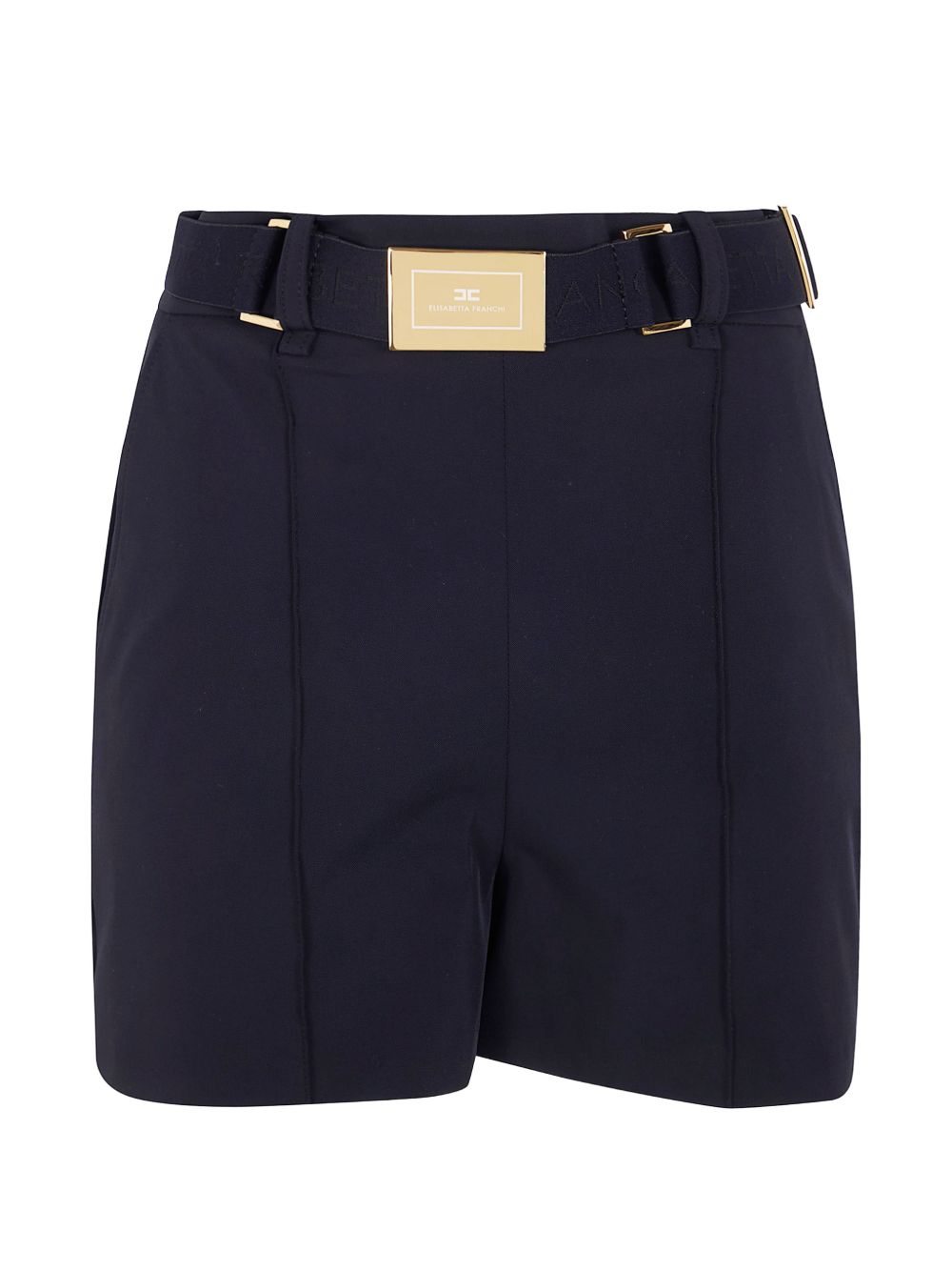 Belted shorts