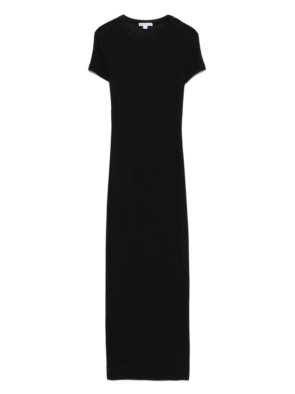 James Perse ribbed midi dress - Black