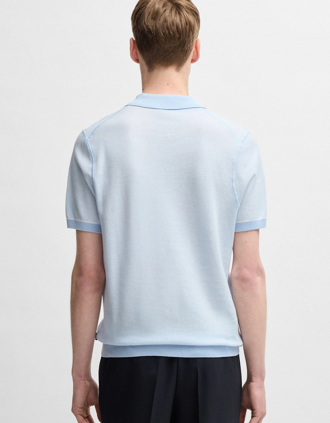 Hugo Boss Men's H Jianluca Sweater Blue - Size: 40/Regular