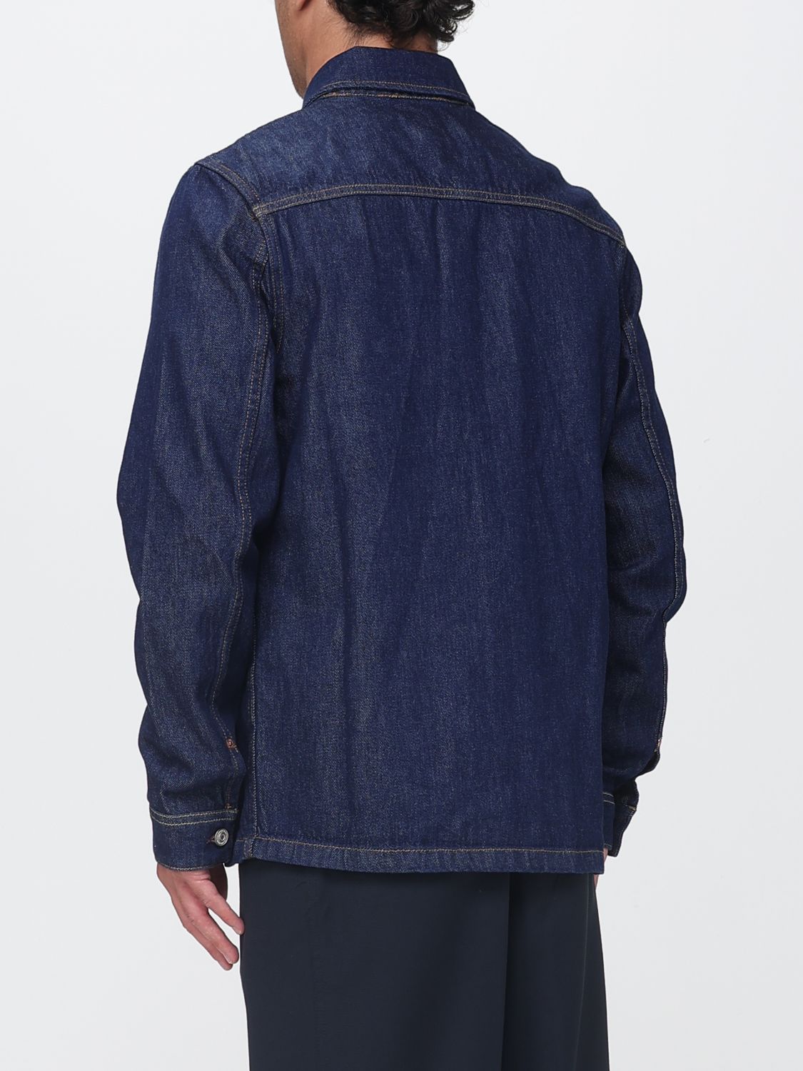 Jacket Men color Blue