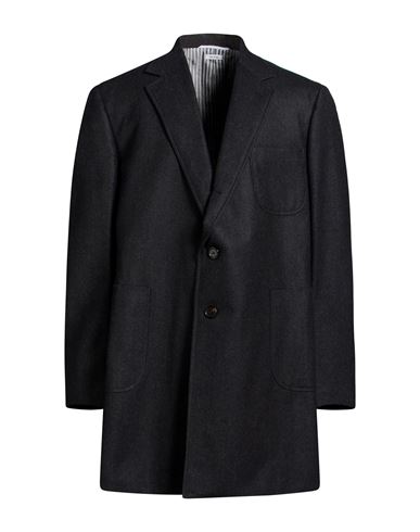 Man Coat Charcoal Size 0 Wool