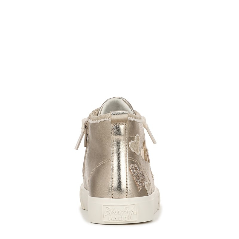 Kids' Vibin High Top Sneaker Little/Big Kid Shoes (Platino)