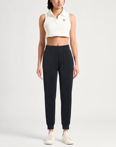 Woman Pants Charcoal Size XL Modal, Polyester, Elastane