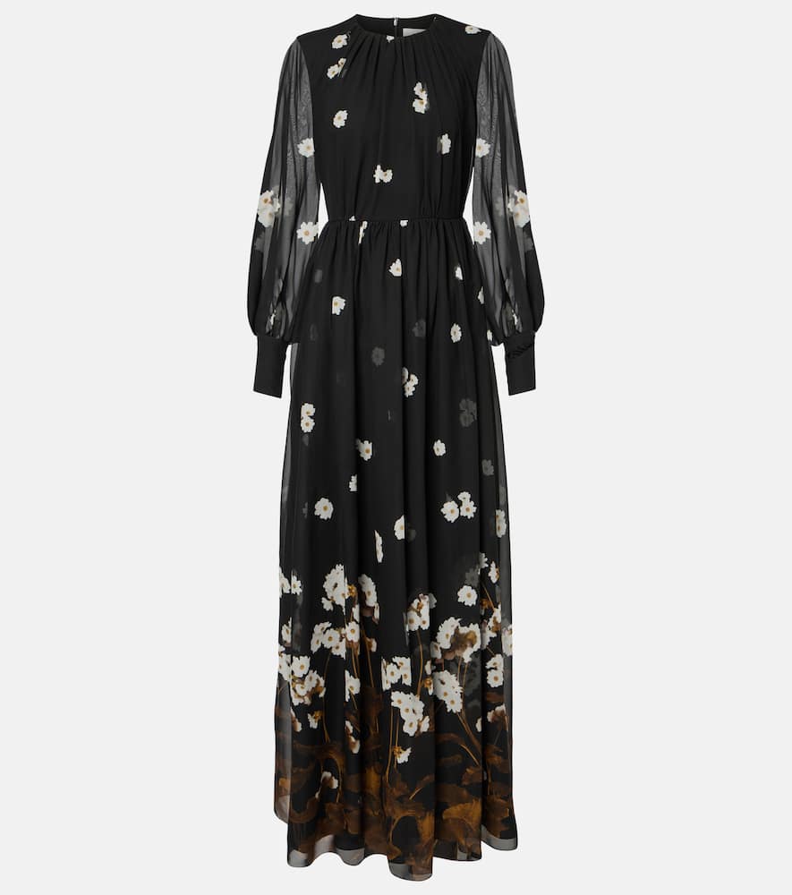 Silk gown