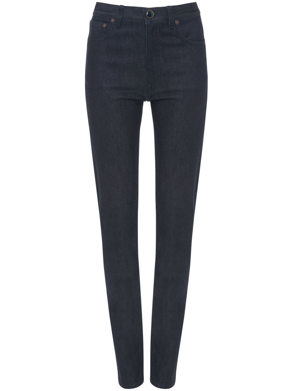 High-waisted skinny jeans - Blue