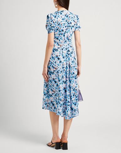 Replay Woman Midi dress Azure Size S Polyester