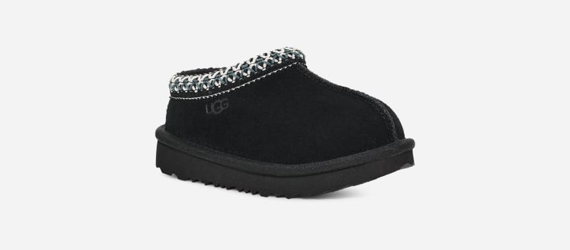 ® Toddlers' Tasman II Slipper Suede Clogs Slippers in Black