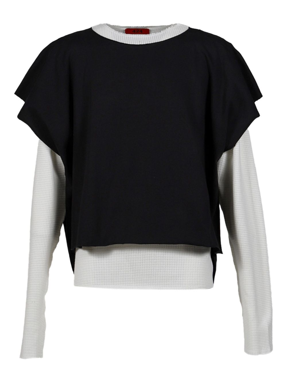 424 layered jumper - Black
