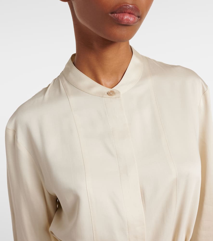 Rosan belted midi dress
