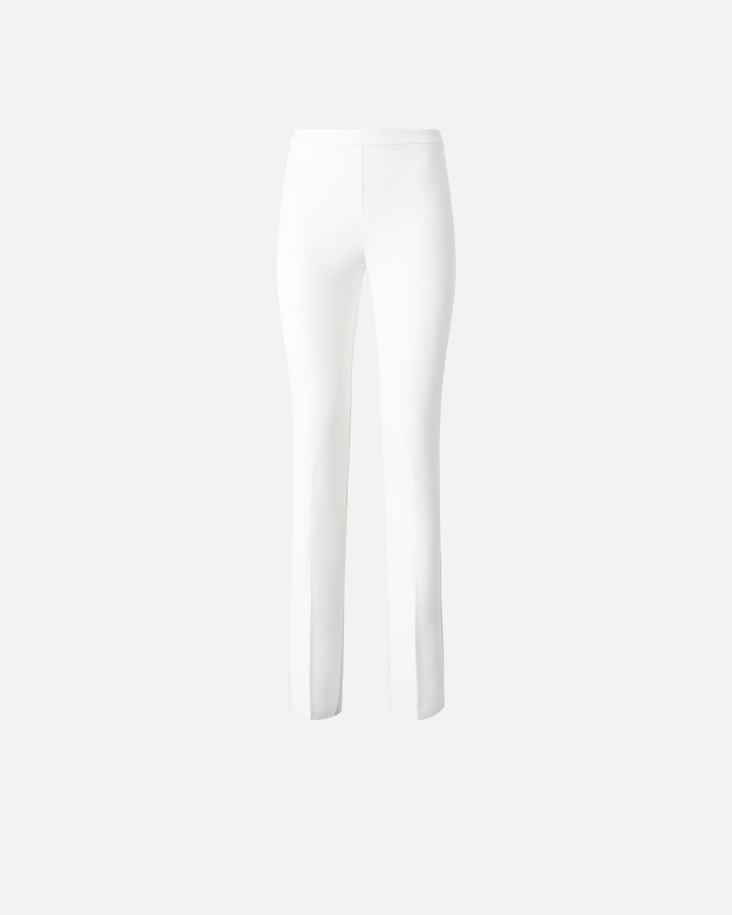 Elegant diagonal fabric trousers - 38