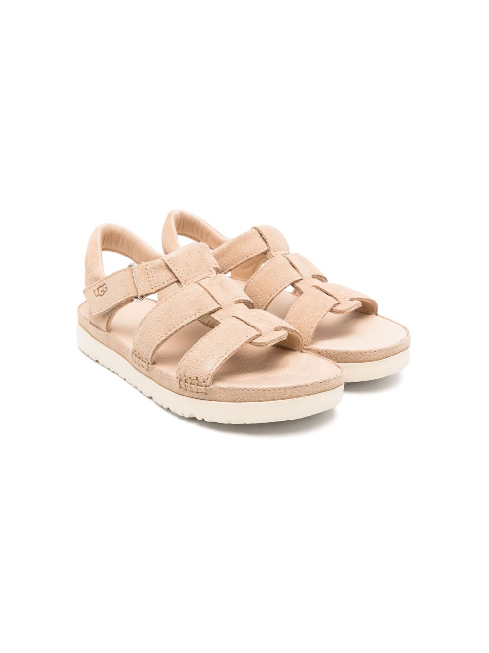 Goldenstar suede sandals - Neutrals