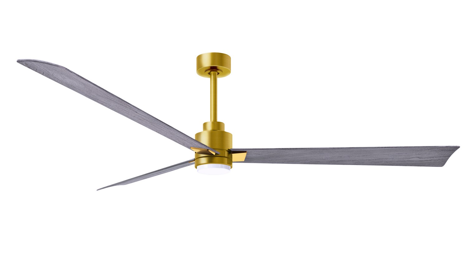 Brushed Brass 72" Ceiling Fan from the Alessandra - LK Collection