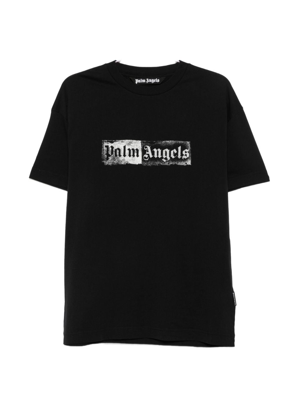 Logo-Print Cotton T-Shirt — Black