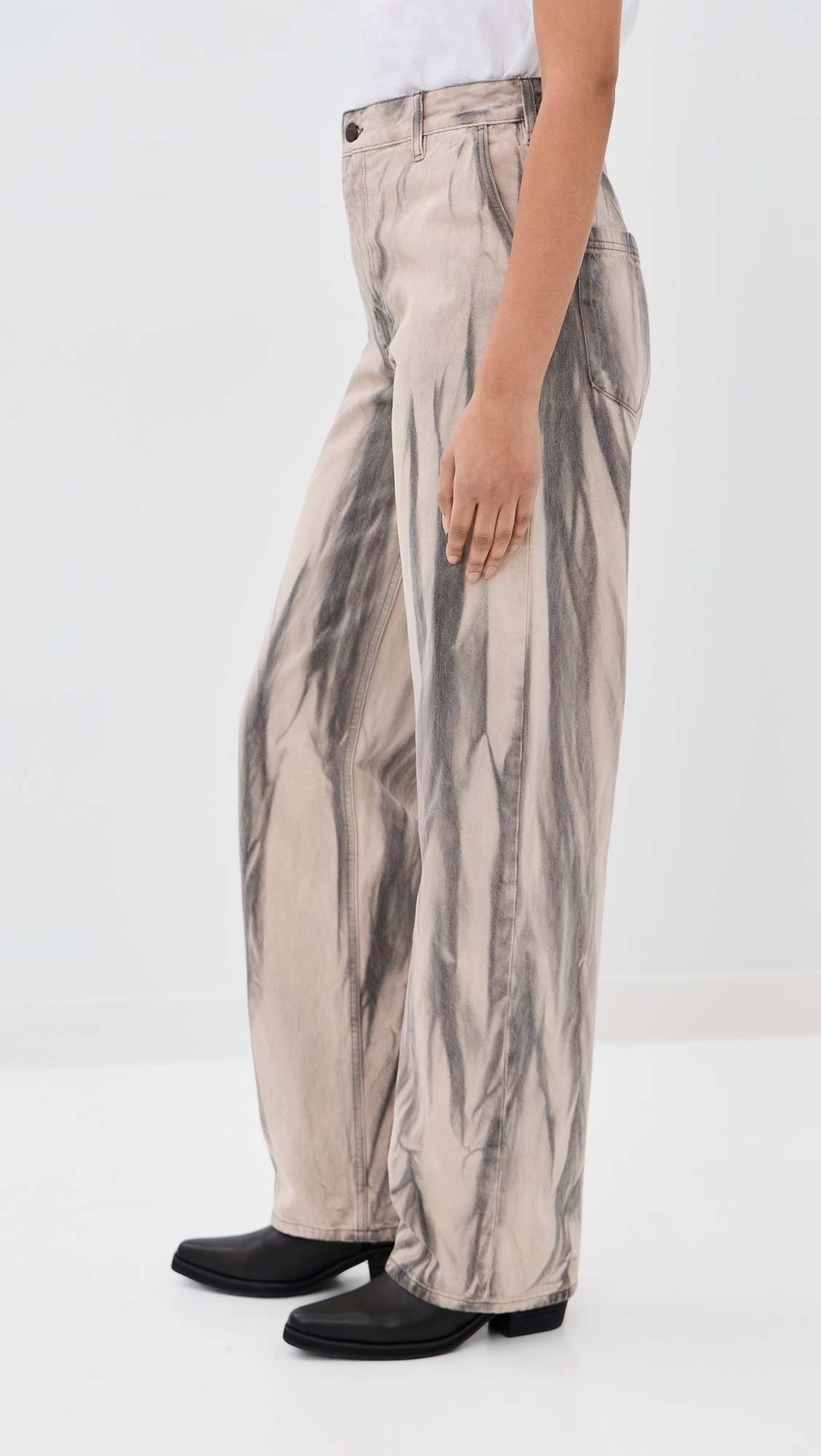 Column Leg Jeans Sand Dune
