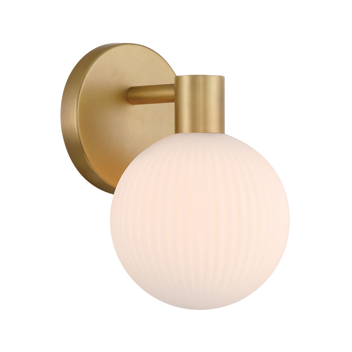 Legacy Brass Bathroom Vanity Light from the Fenton Collection