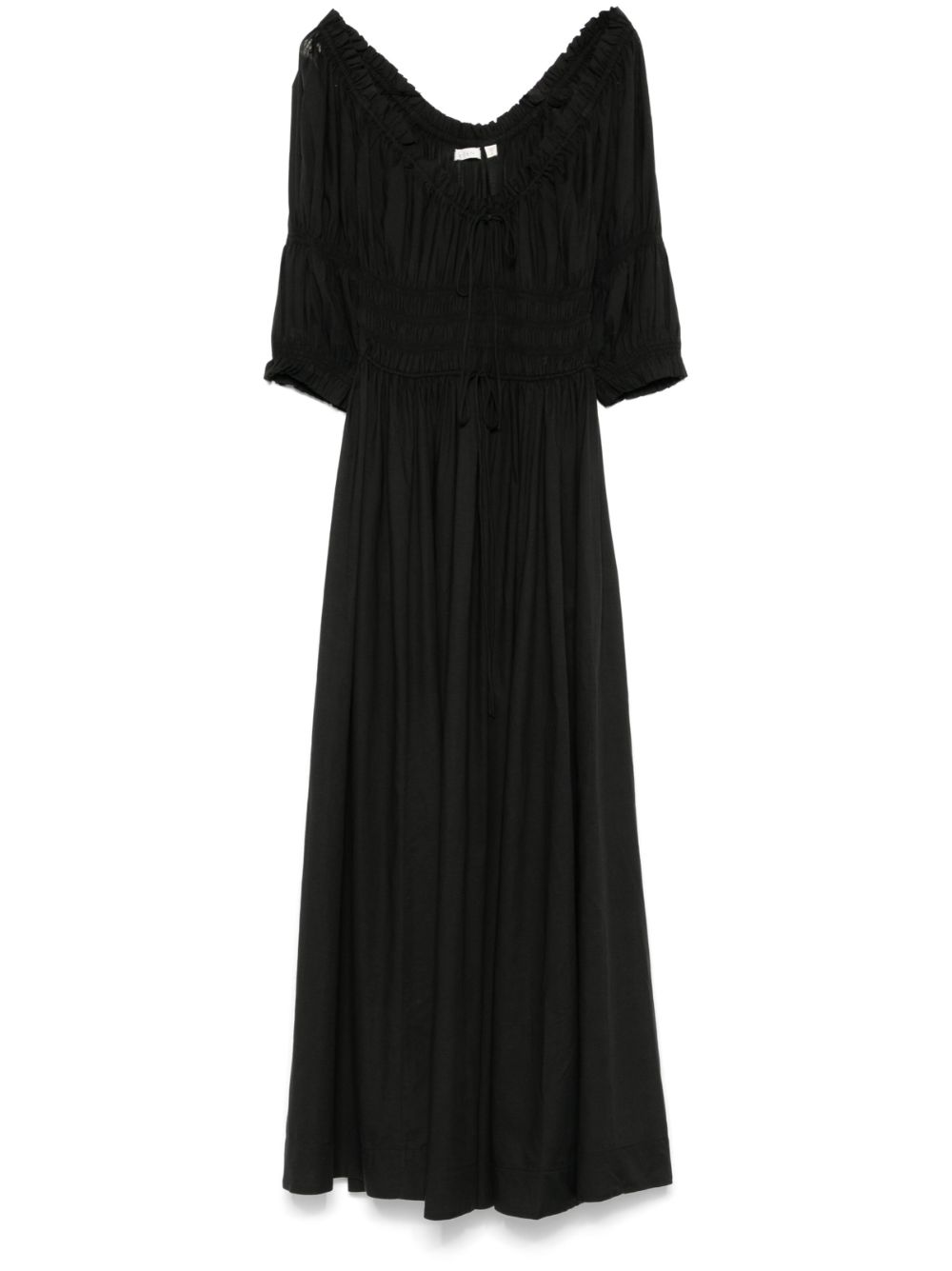 Ischia midi dress - Black