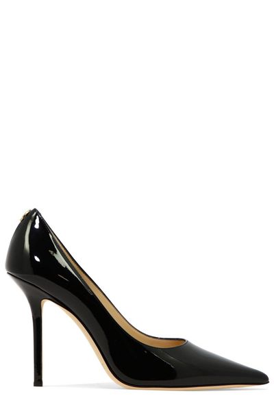 Jimmy Choo Love 100 Pointed Toe Pumps