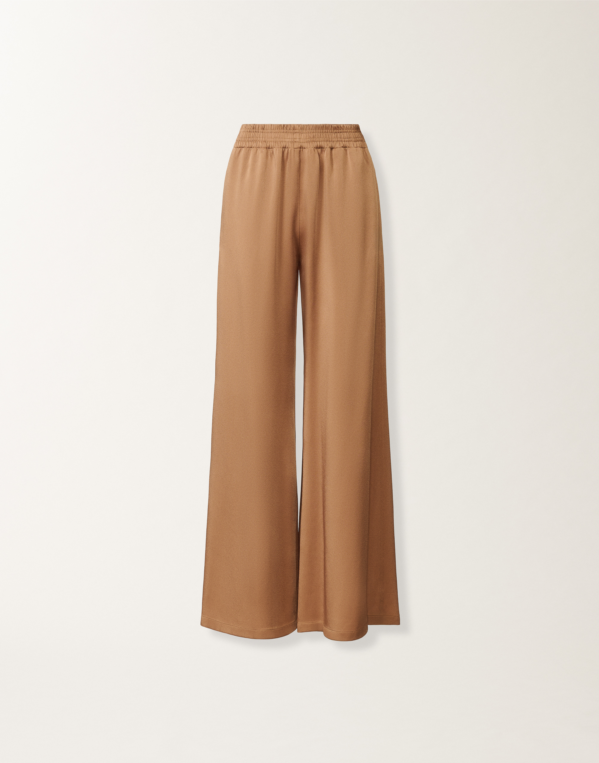 Amelia pants in enver satin, wicker
