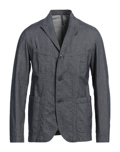 Montedoro Man Blazer Blue Size 36 Cotton, Elastane