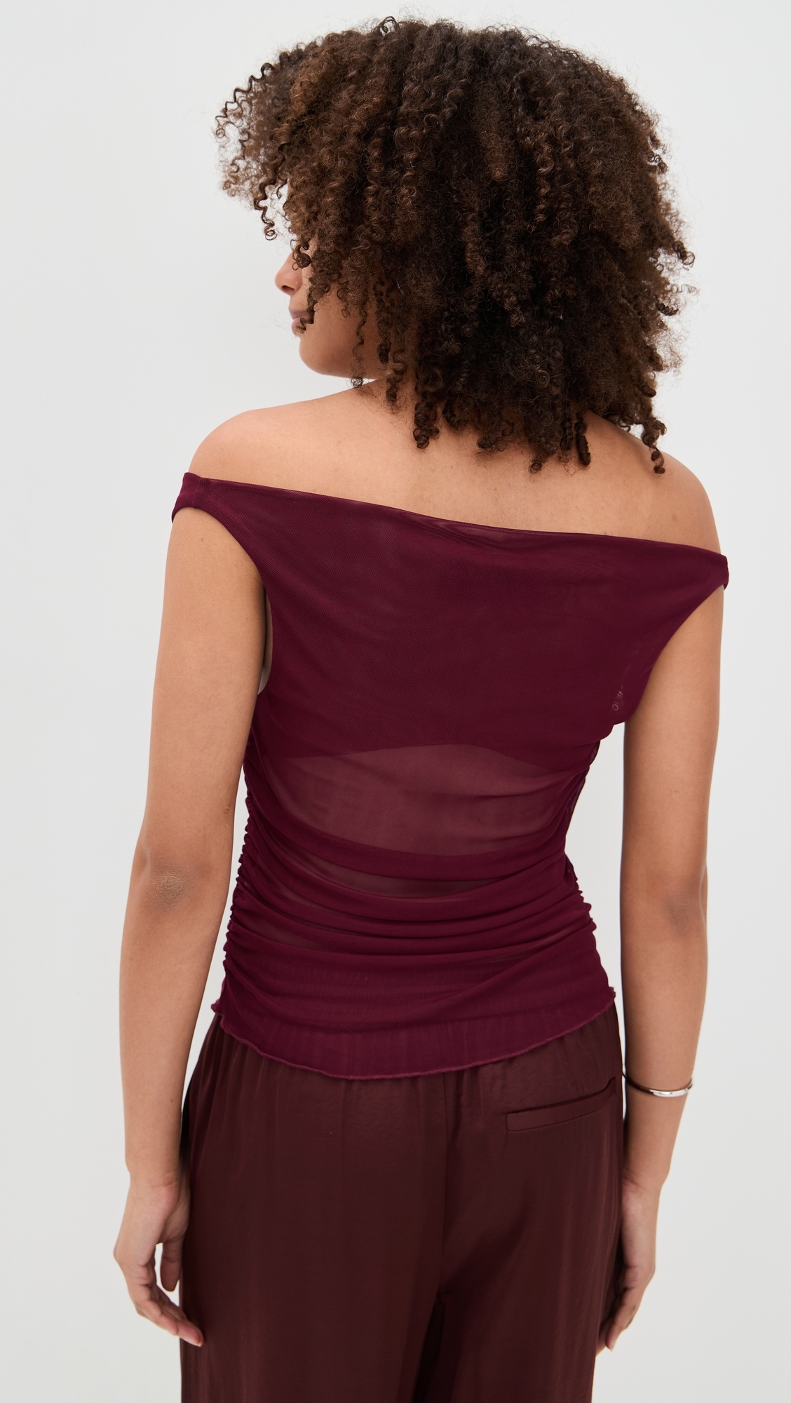 Amalie Top Burgundy