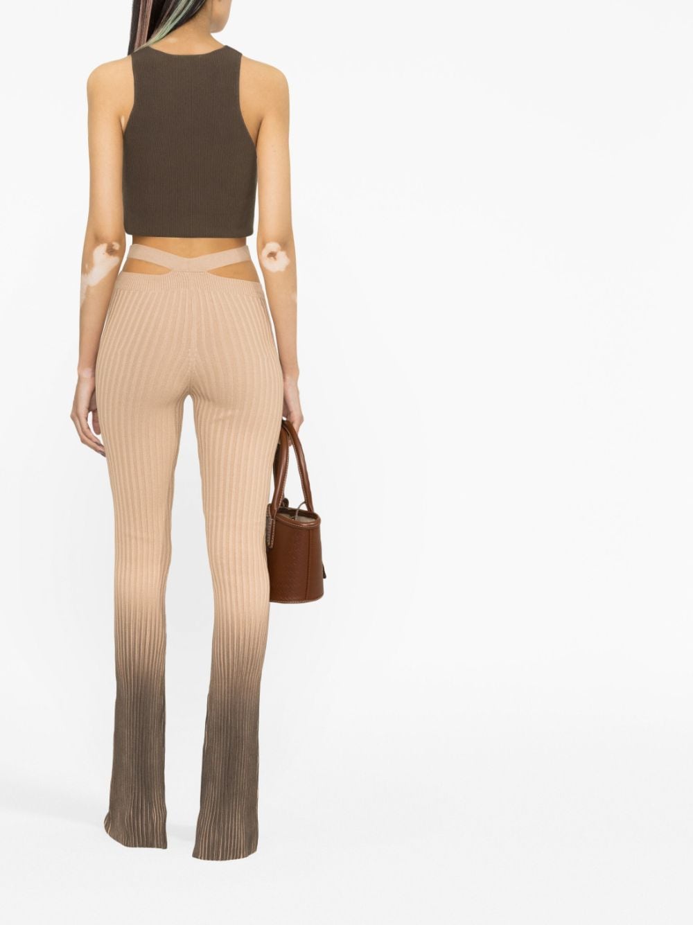 Andreadamo Knit Flare Pants