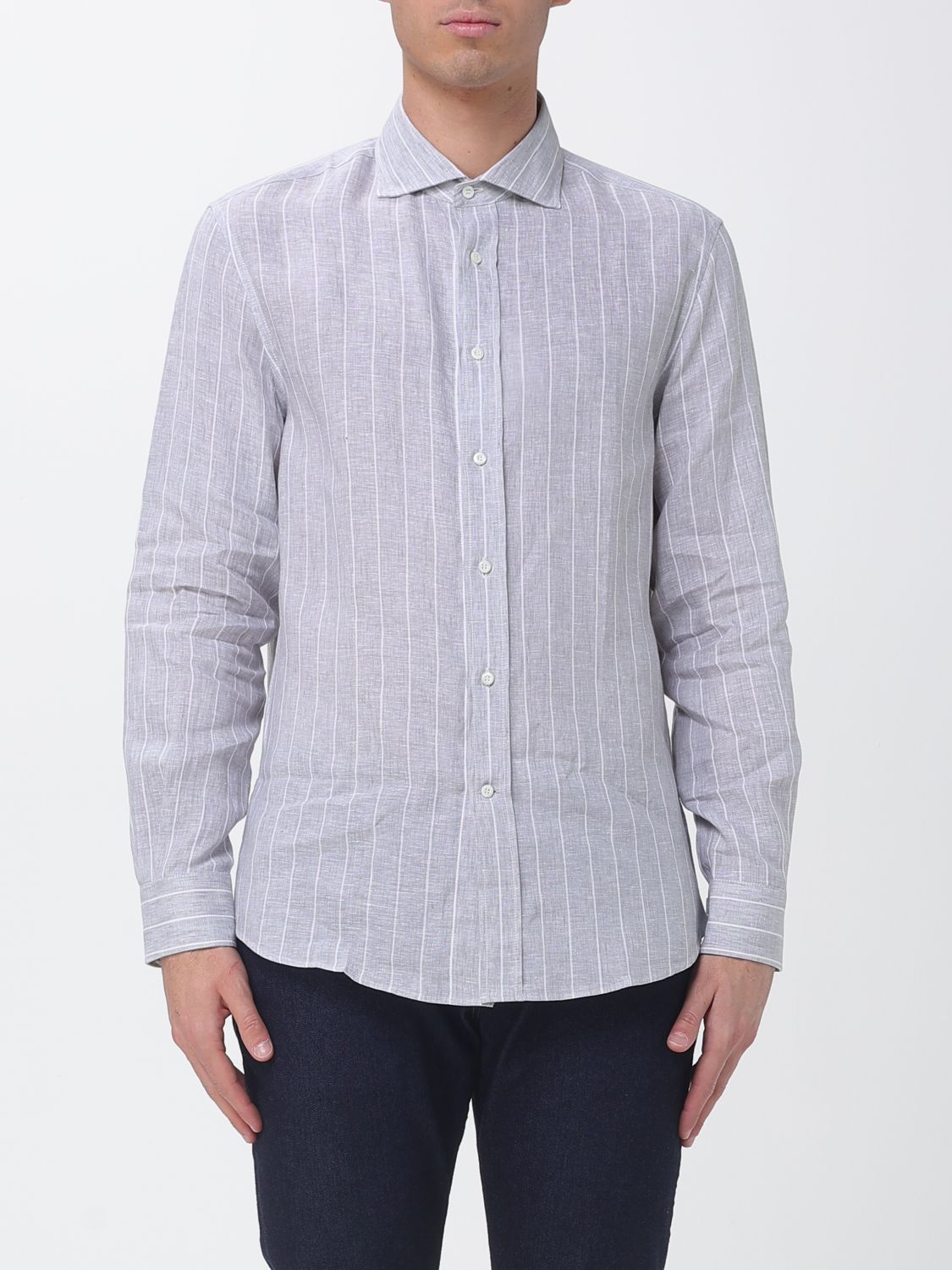 Shirt Men color Blue