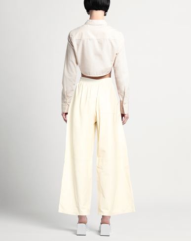 Woman Pants Beige Size 8 Polyester