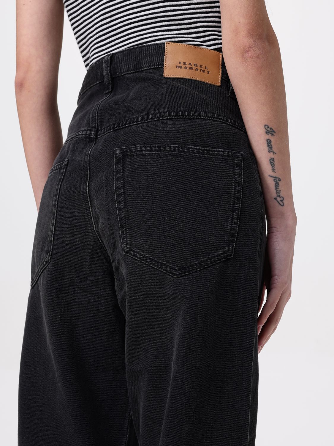 Jeans Woman color Black