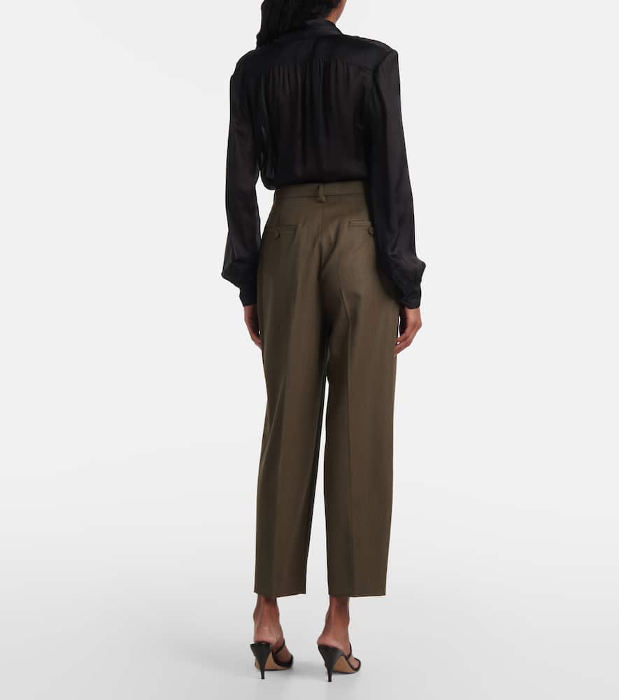 Emmett virgin wool straight pants