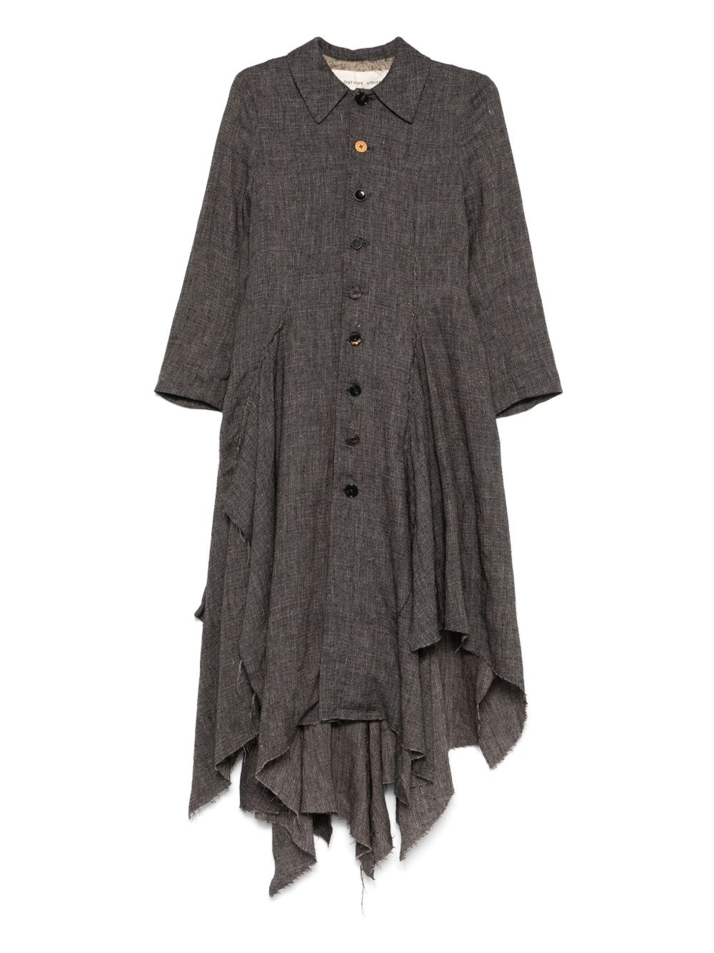 Single-breasted coat - Grey