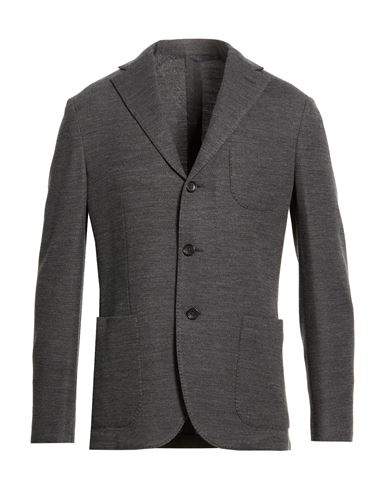 Man Blazer Grey Size 36 Virgin Wool, Acrylic
