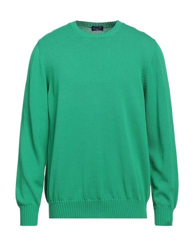 Man Sweater Emerald green