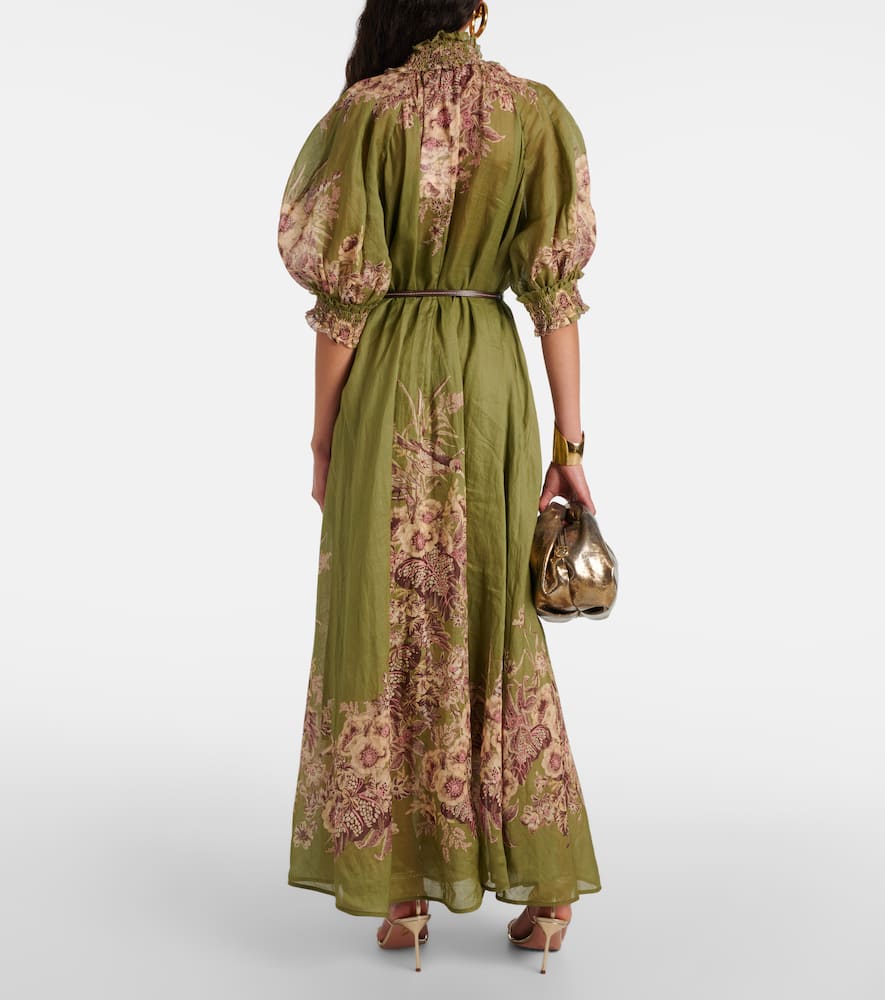 Ottie Swing floral maxi dress