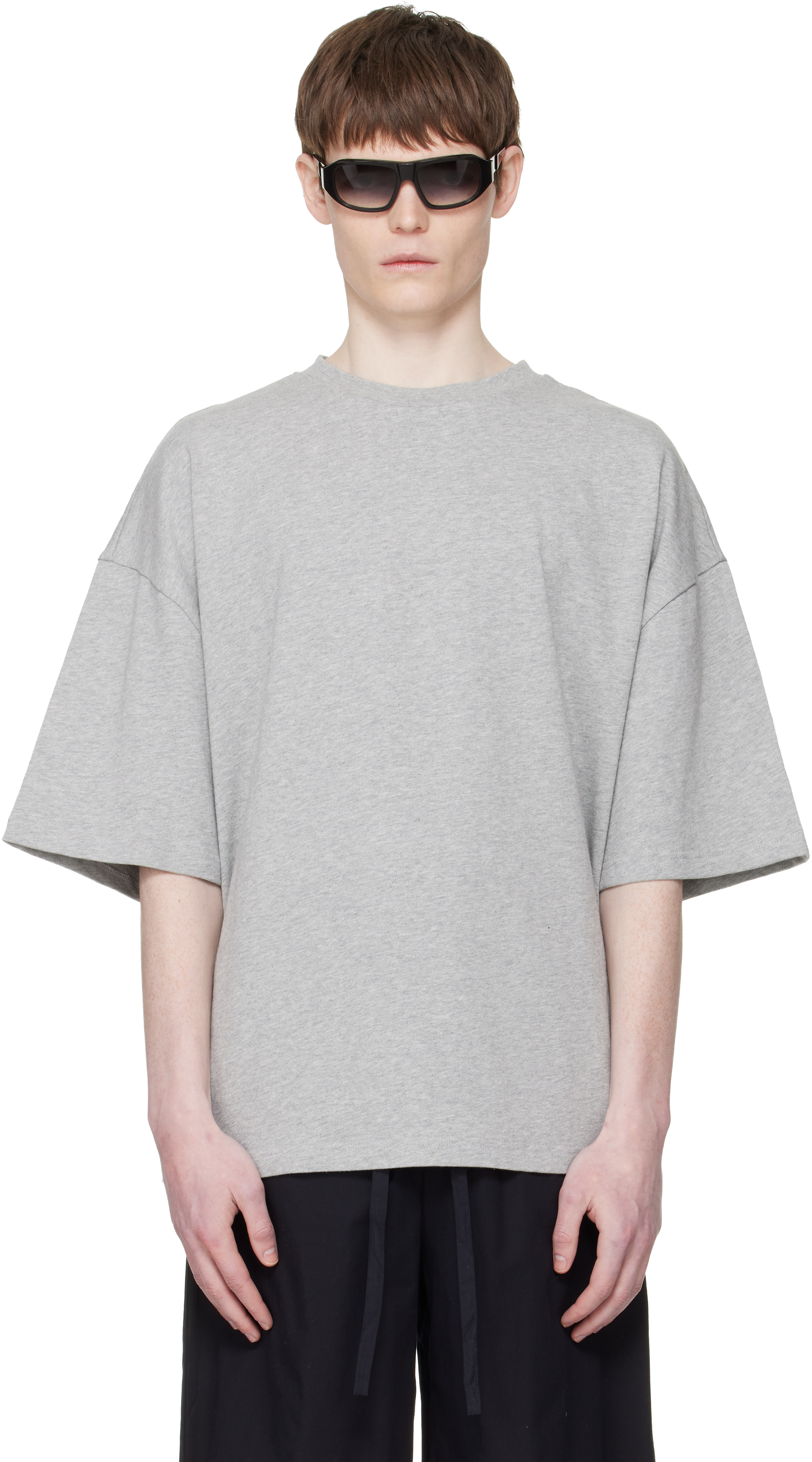 Gray Heavy Boxy T-shirt