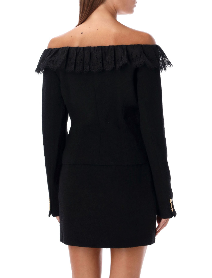 Off-shoulder Jacket