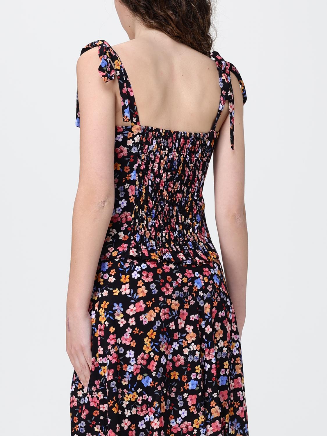 Top Woman color Black
