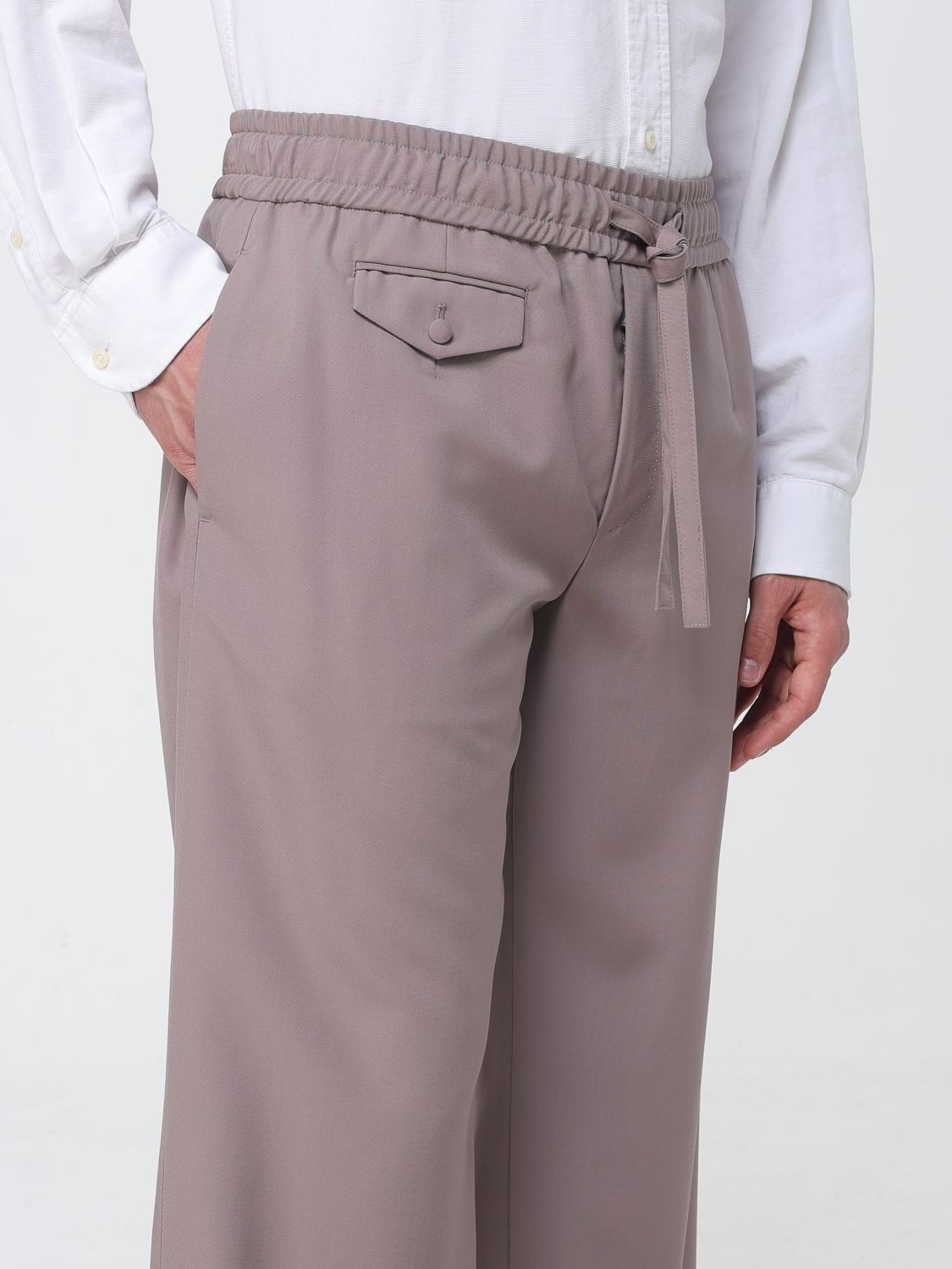Pants Men color Brown