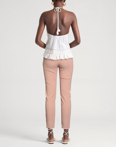 Elisabetta Franchi Woman Pants Blush Size 10 Polyester, Elastane