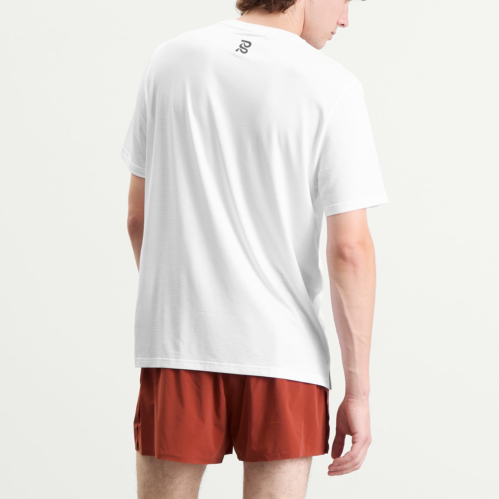 Men's Micro Mesh SS Performance T-Shirt White