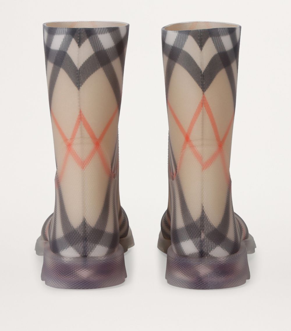 Kids Rubber Check Marsh Boots