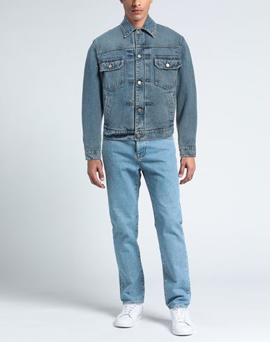 Man Denim outerwear Blue