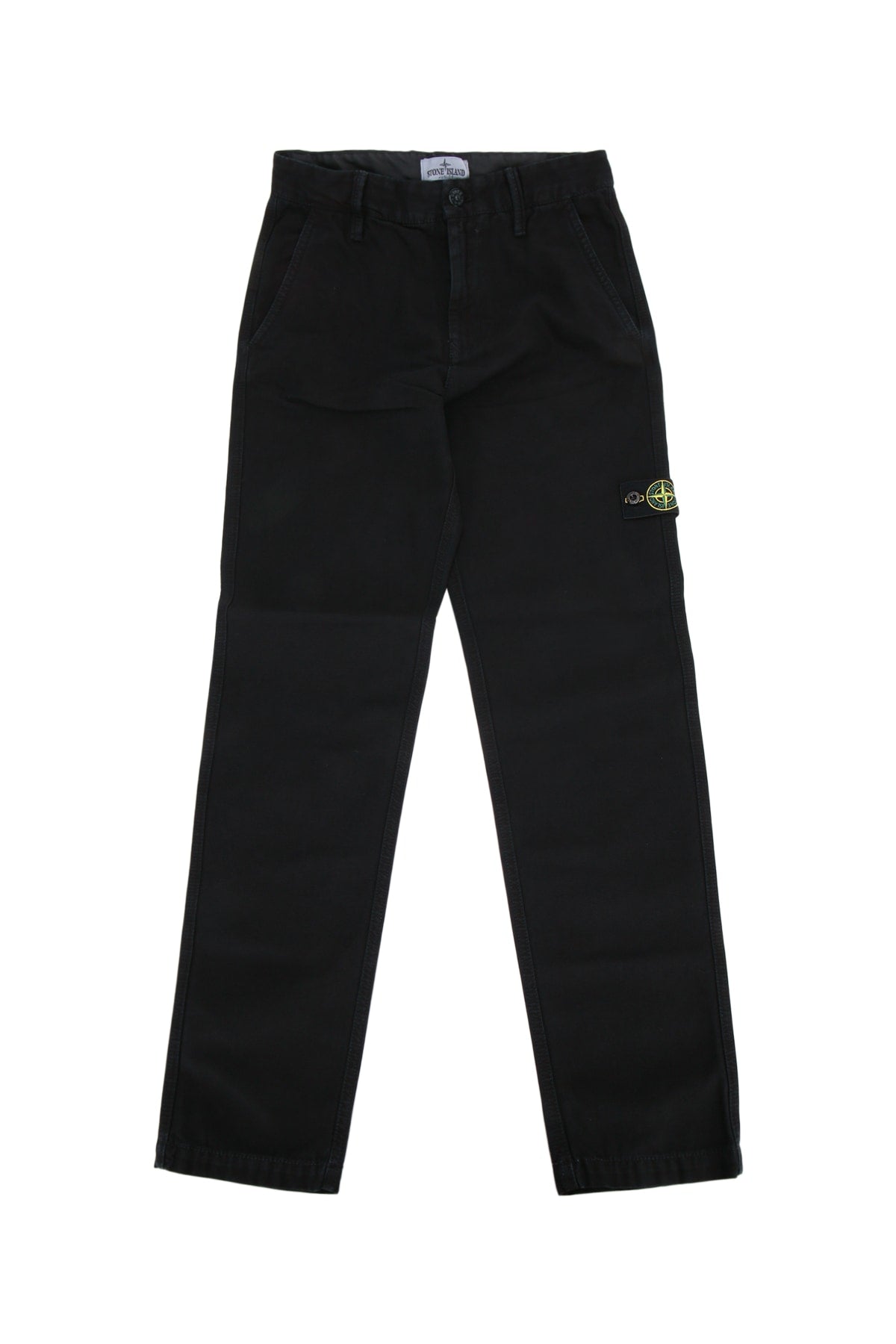 Cotton Cargo Trousers — Black
