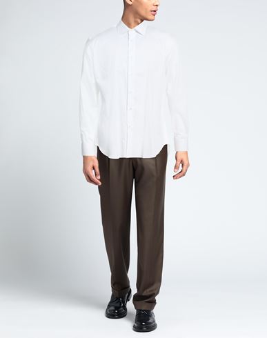 Man Shirt White Size 16 ½ Cotton
