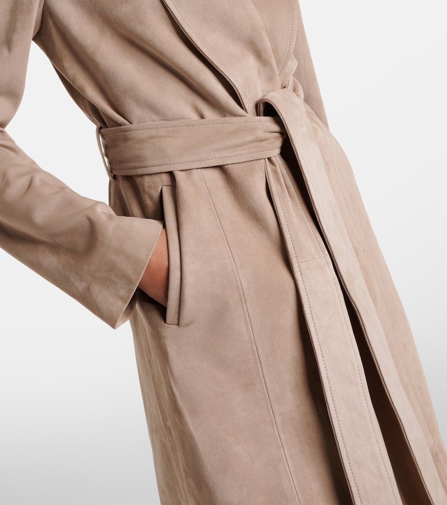 Gallery suede coat