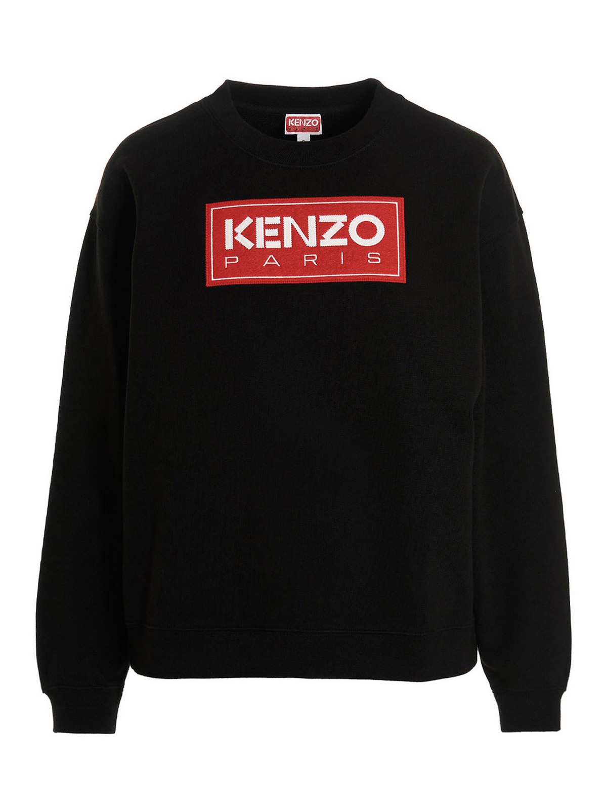 Logo embroidery sweatshirt