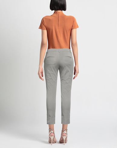 Rossopuro Woman Pants Taupe Size 12 Cotton, Elastane